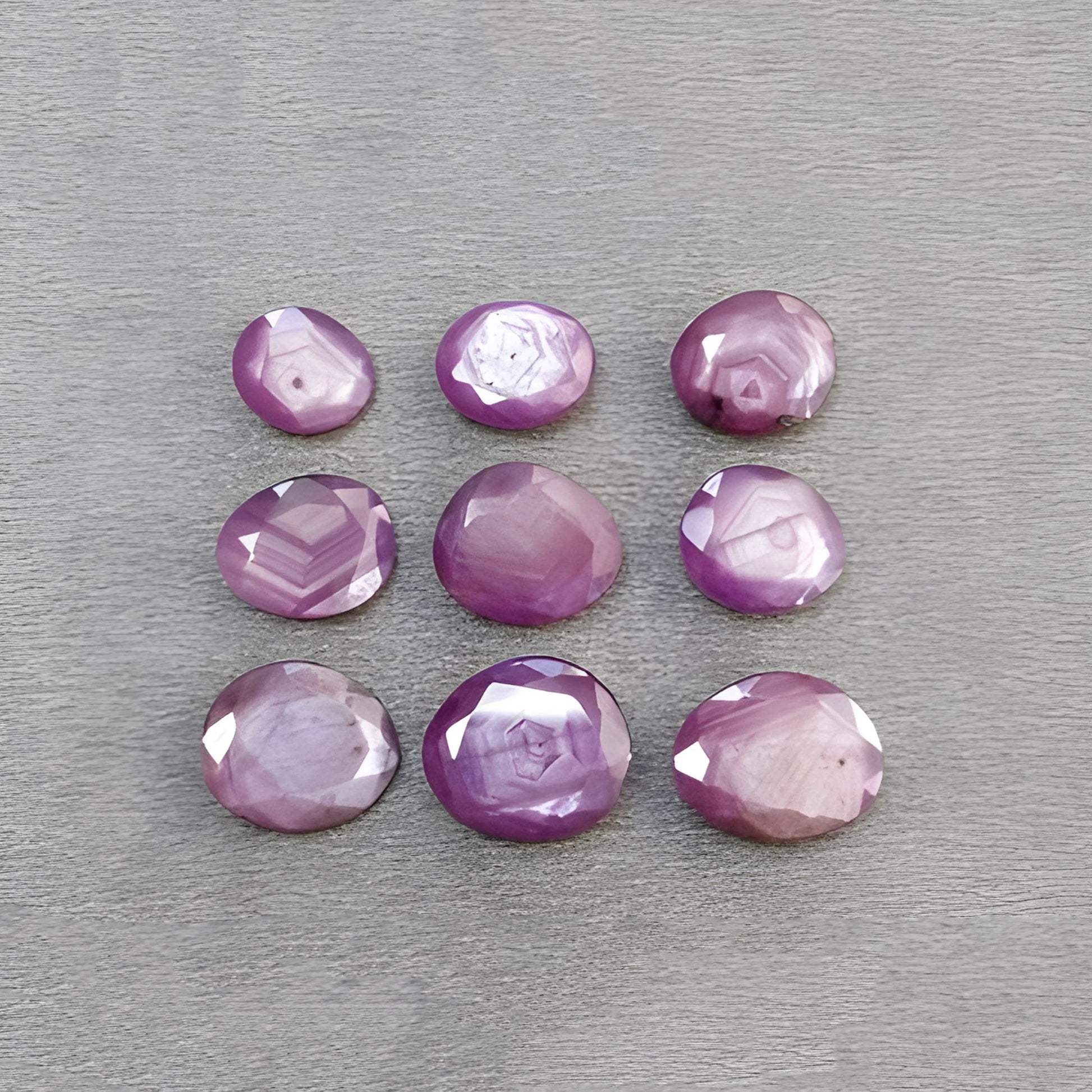Faceted Raspberry Ruby