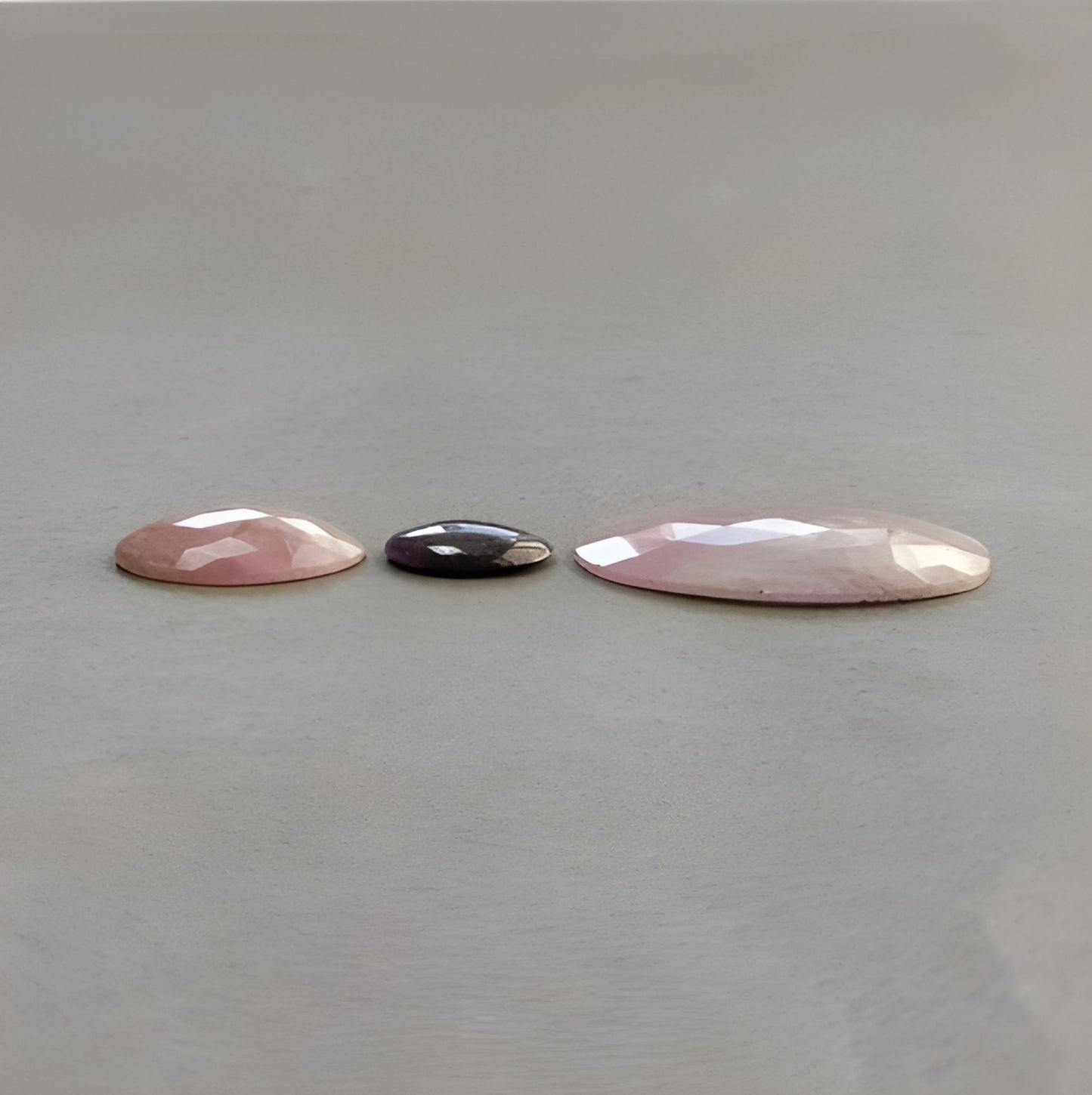 Flat Back Pink Sapphire
