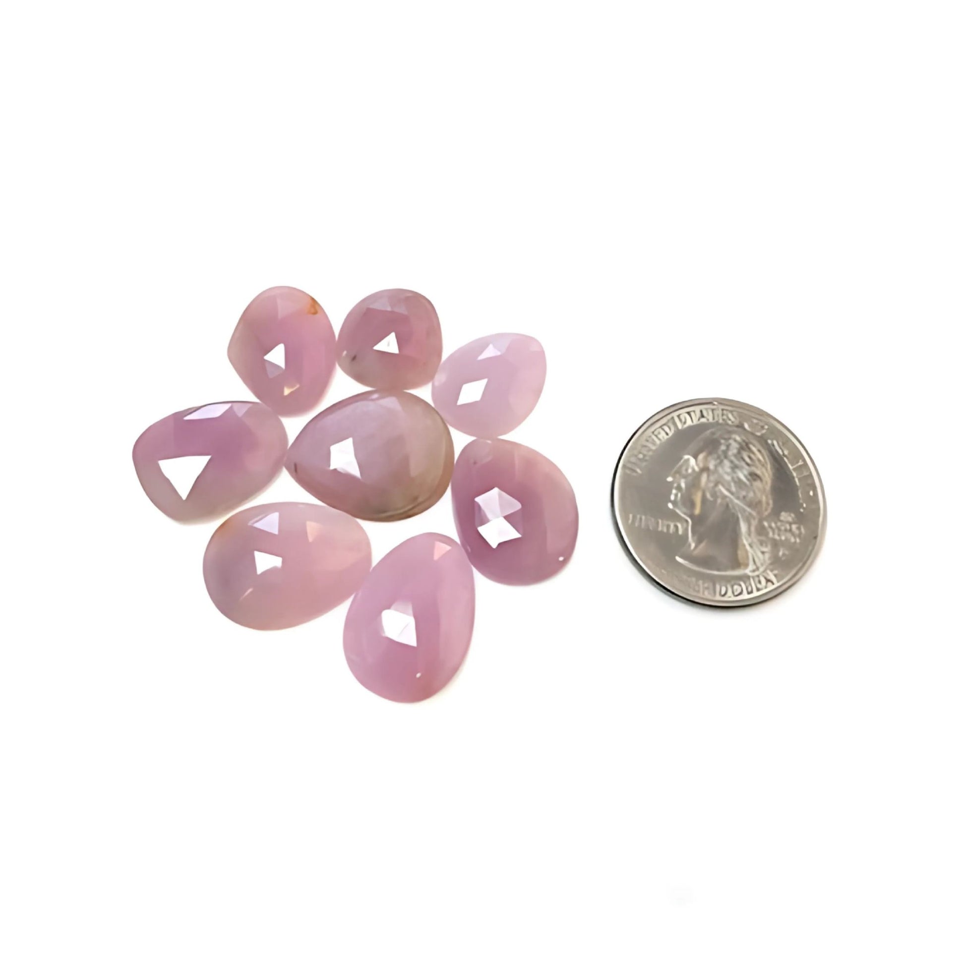 粉红蓝宝石玫瑰切片