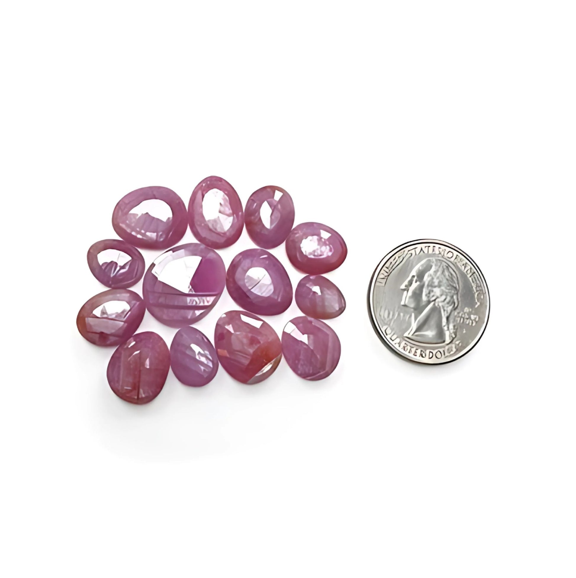 Zafiro frambuesa natural