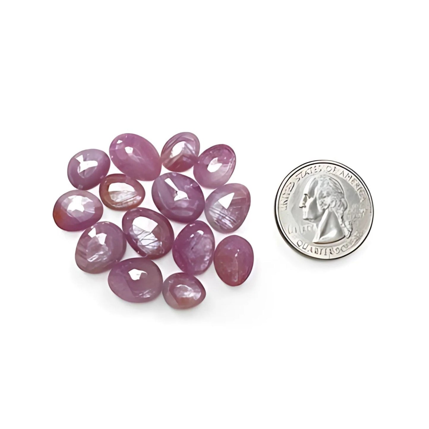 天然覆盆子蓝宝石