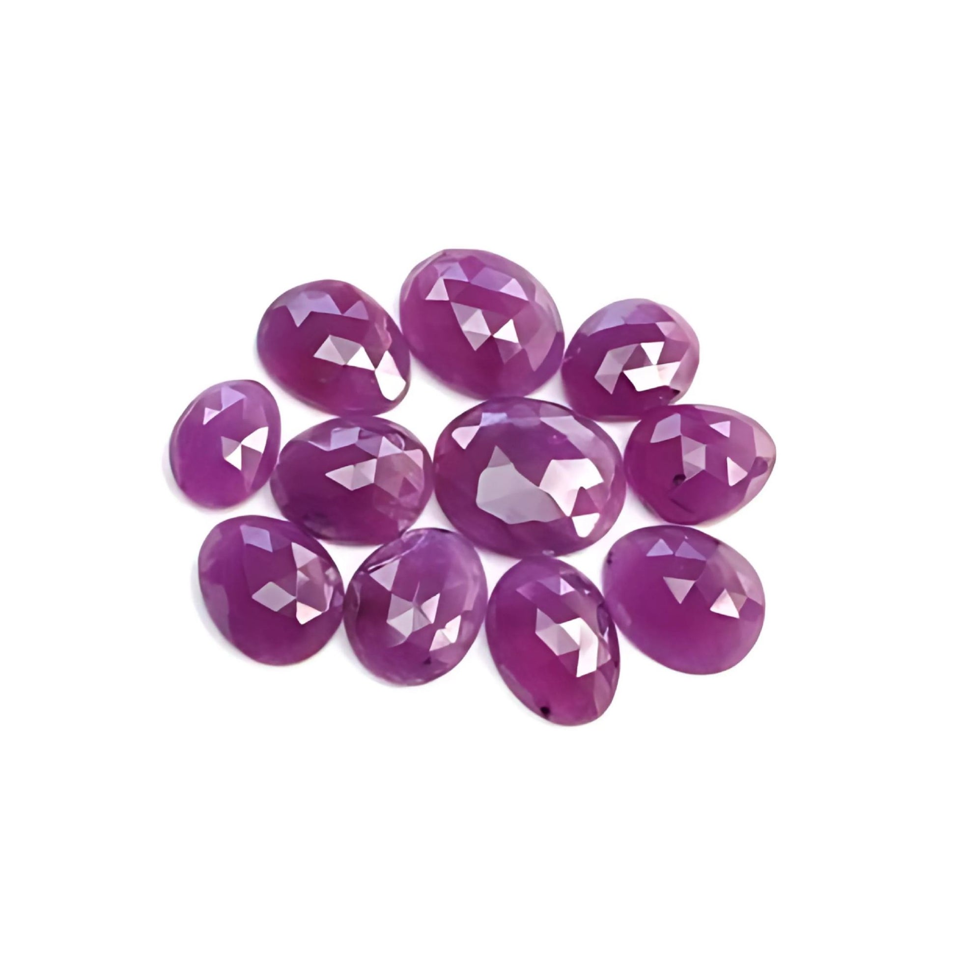 Taglio rubino a dorso piatto