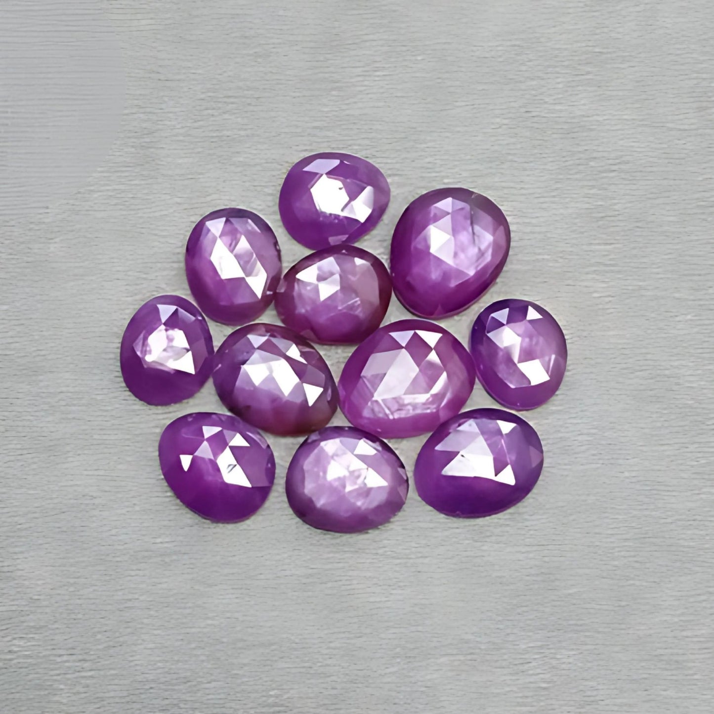 Corte elegante de frambuesa rubí