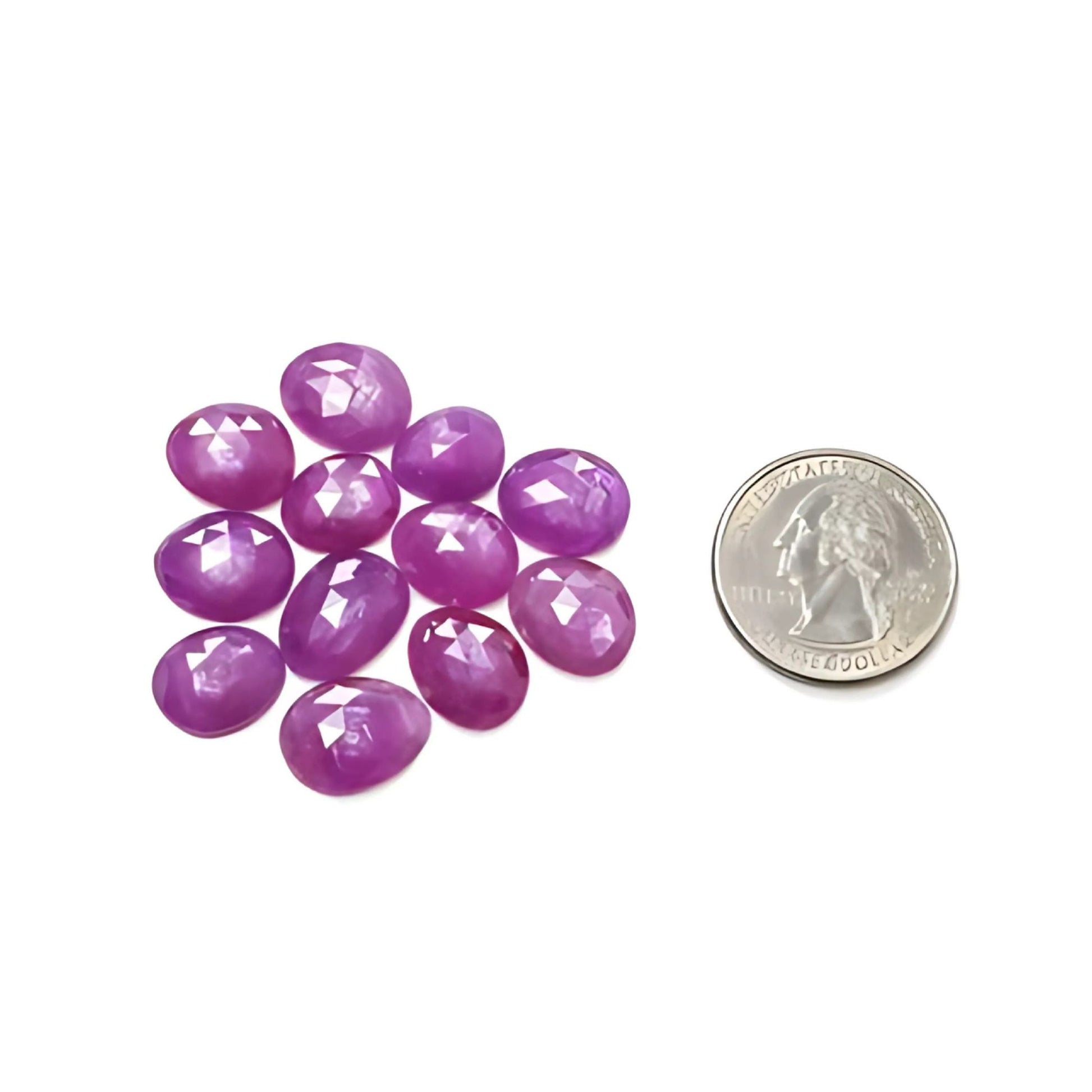 Himbeer-Rubin-Edelstein