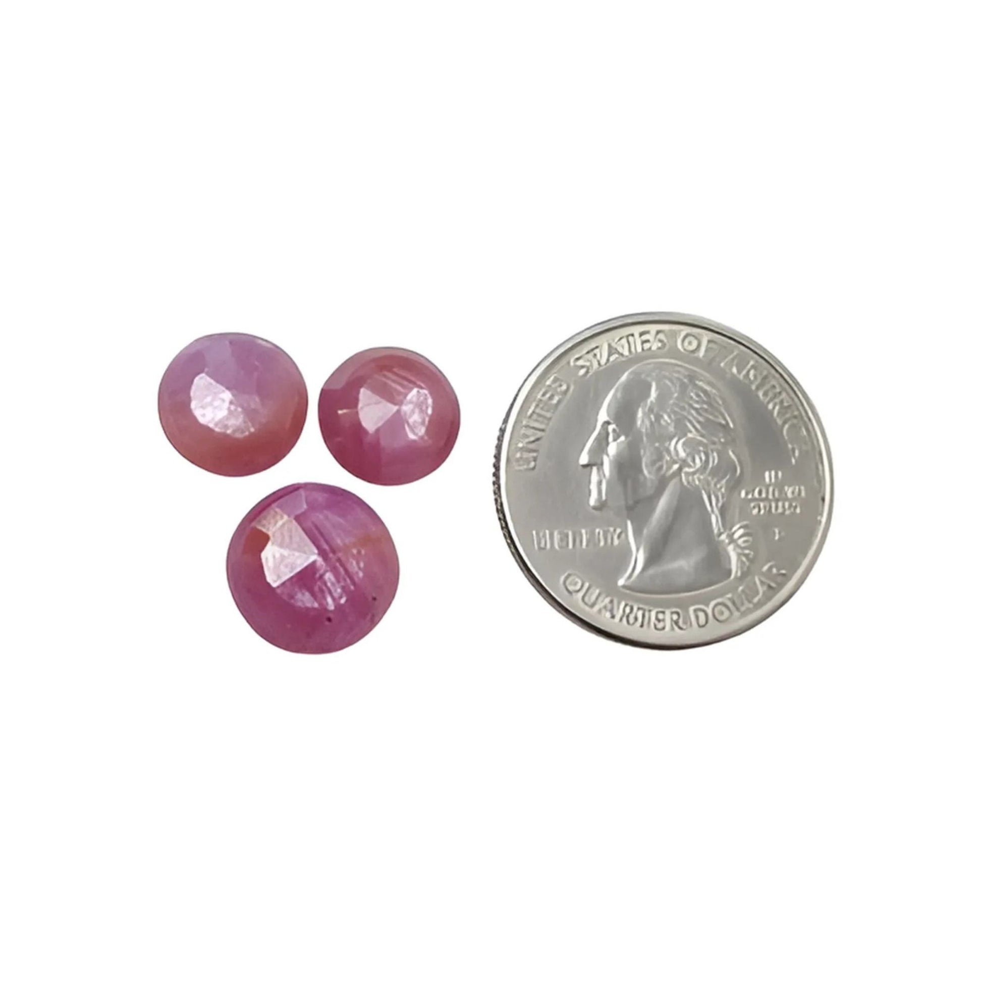 天然ラズベリーピンクサファイア