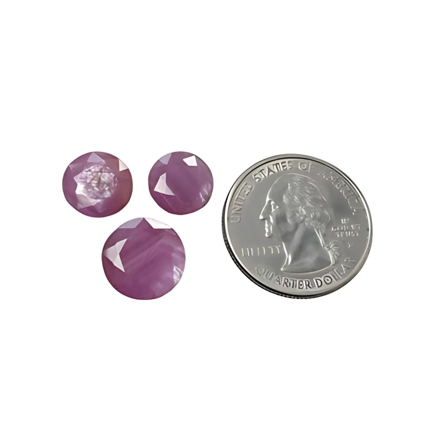 Faceted Pink Sapphire