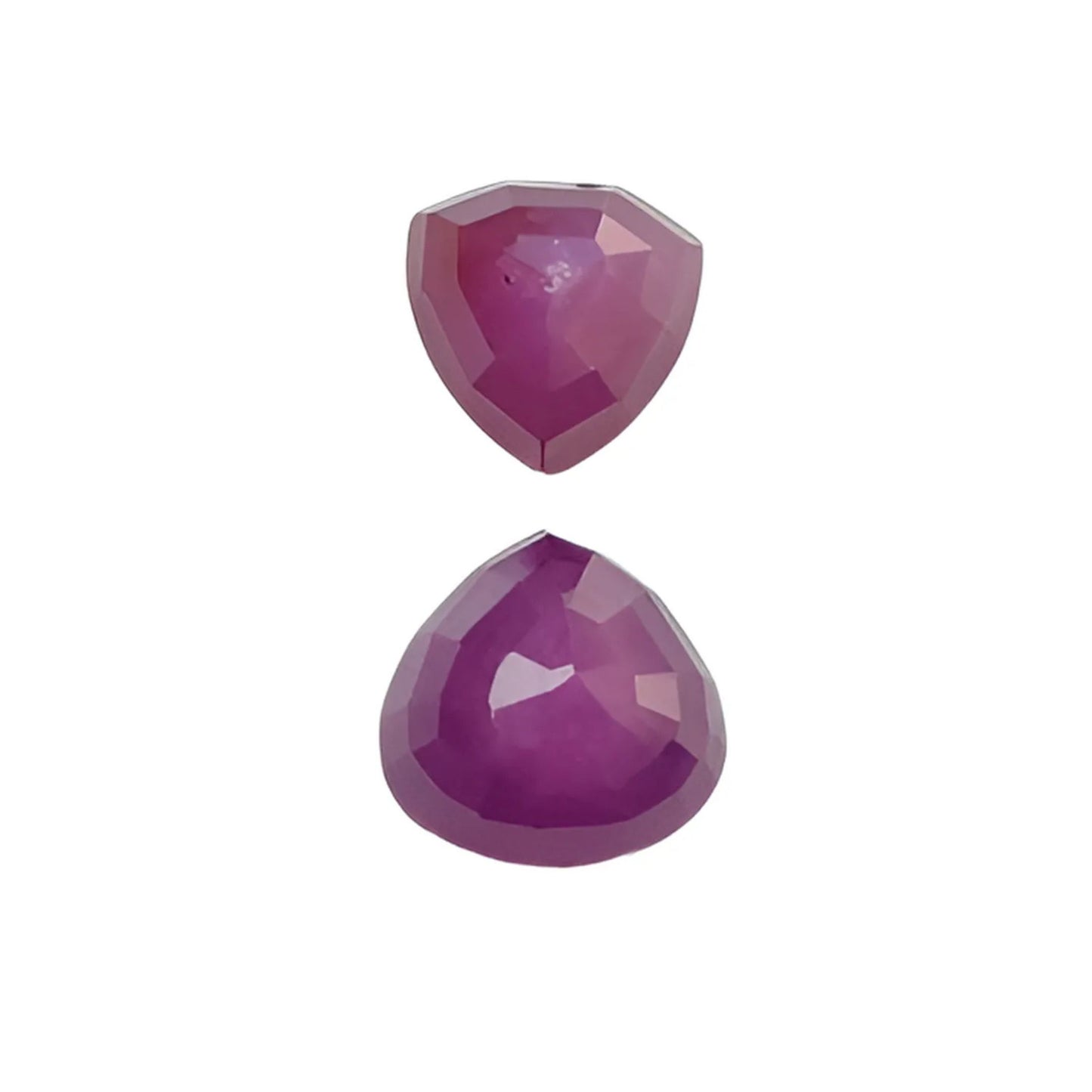 Rubino lampone sfaccettato