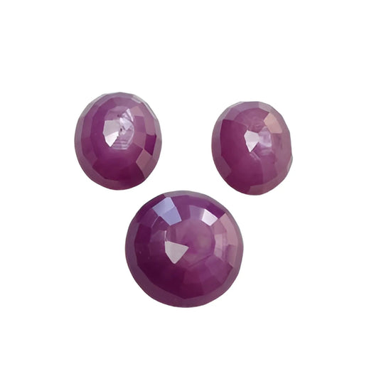 Natürlicher Himbeer-Rubin