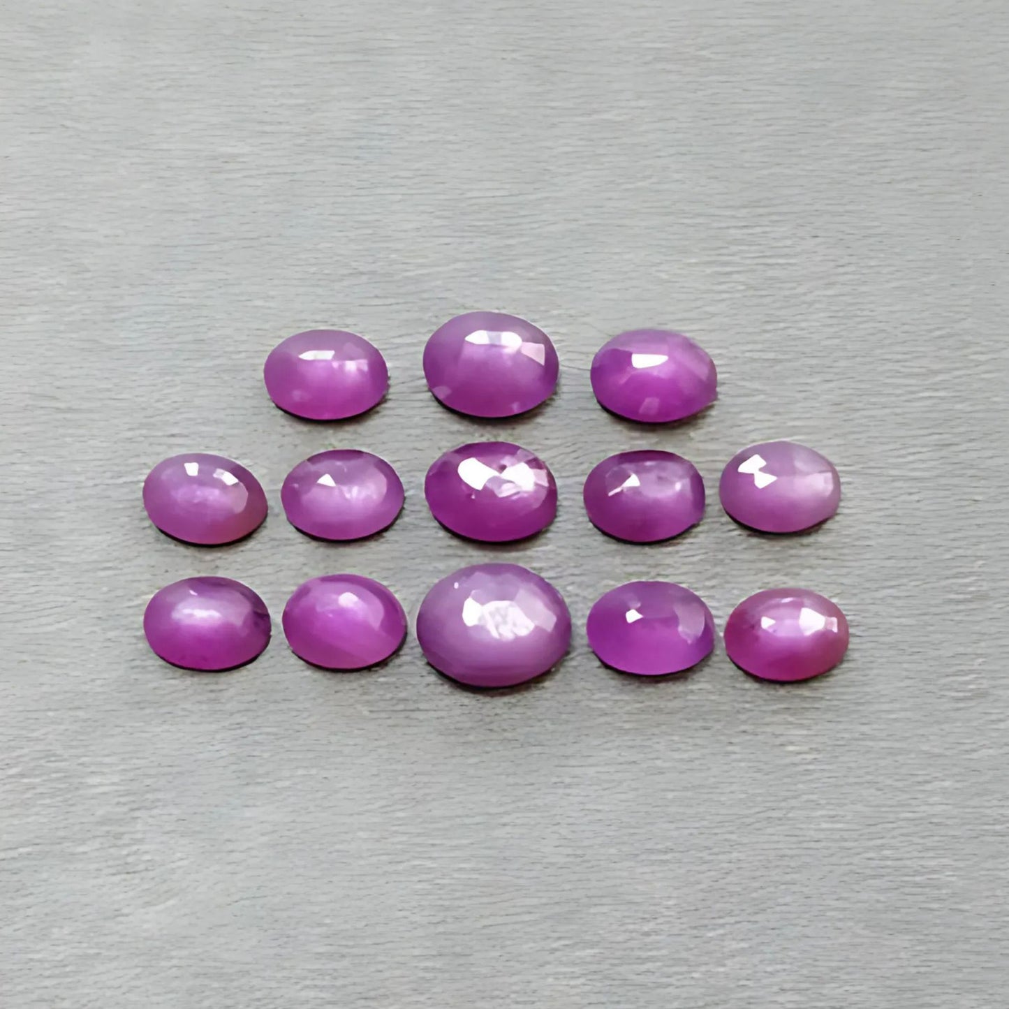 Rubino lampone sfaccettato