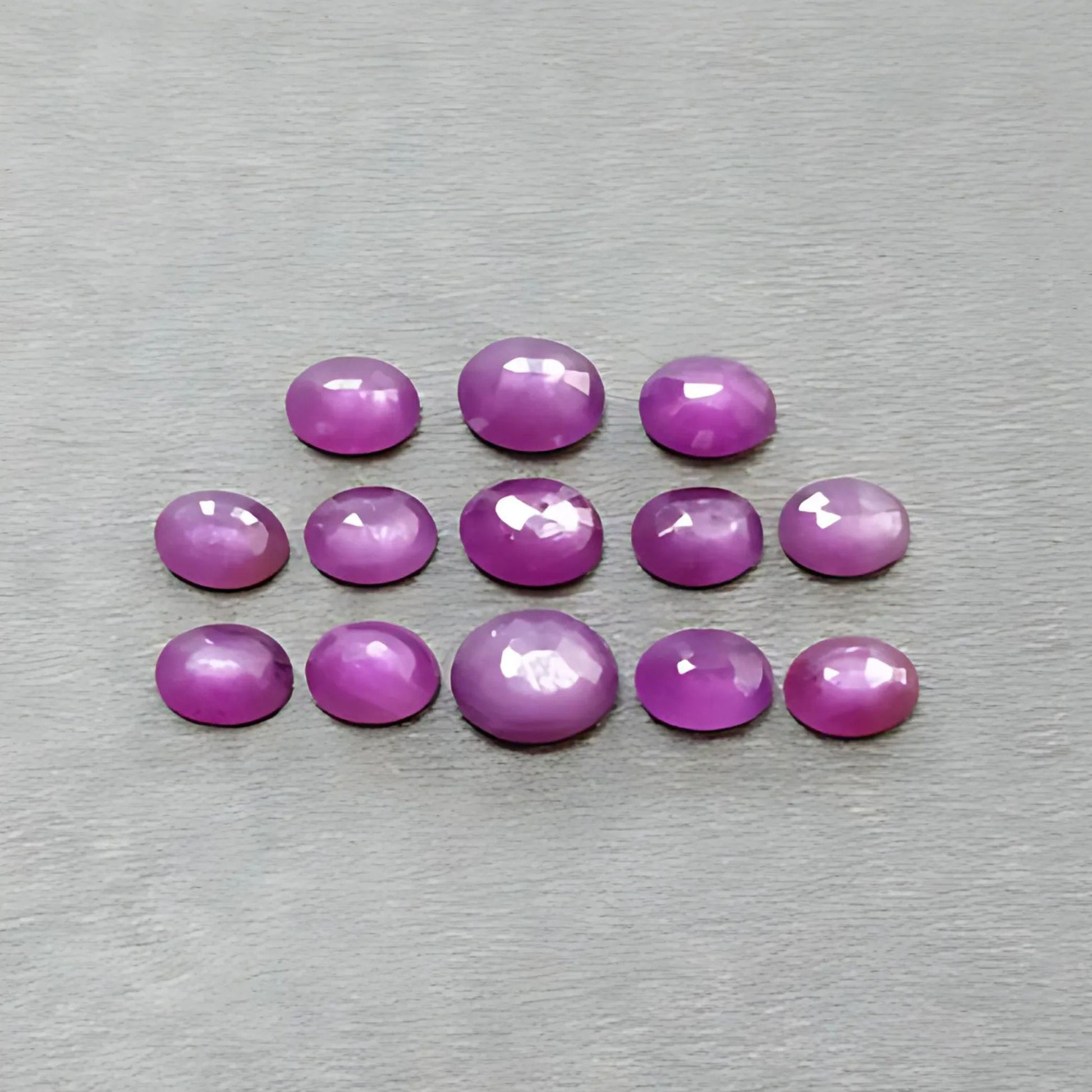 Rubino lampone sfaccettato