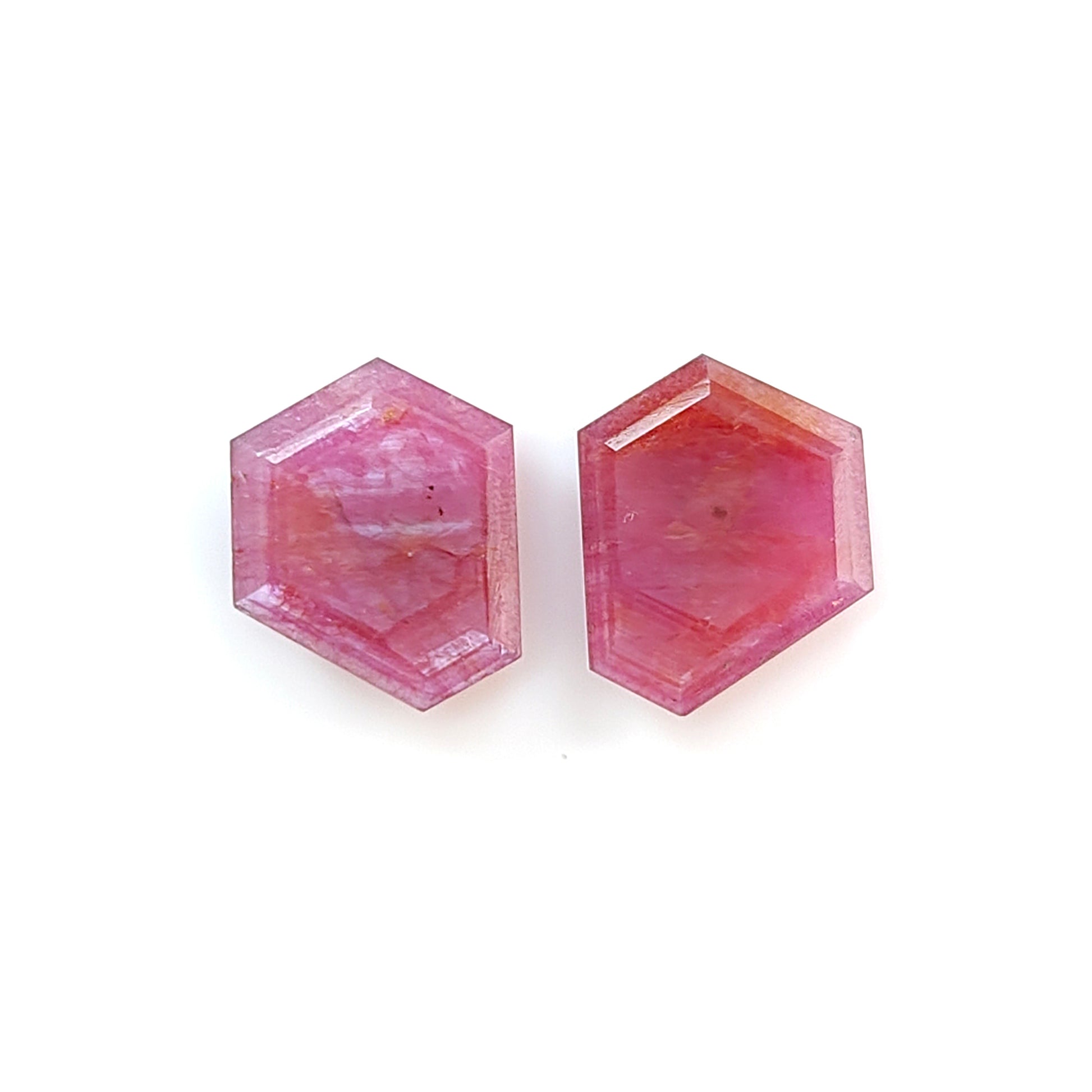 Faceted Hexagon Ruby