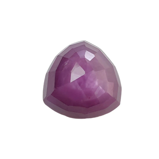 ファセット加工のラズベリールビー