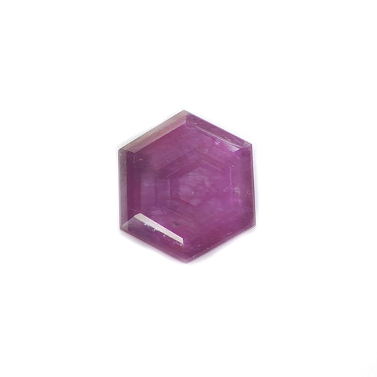 pink sapphire faceted cut gemstone