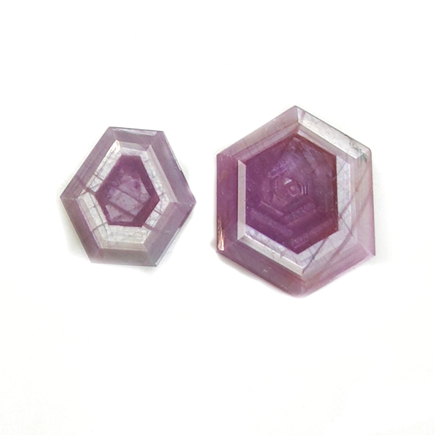 pink sapphire faceted cut gemstone