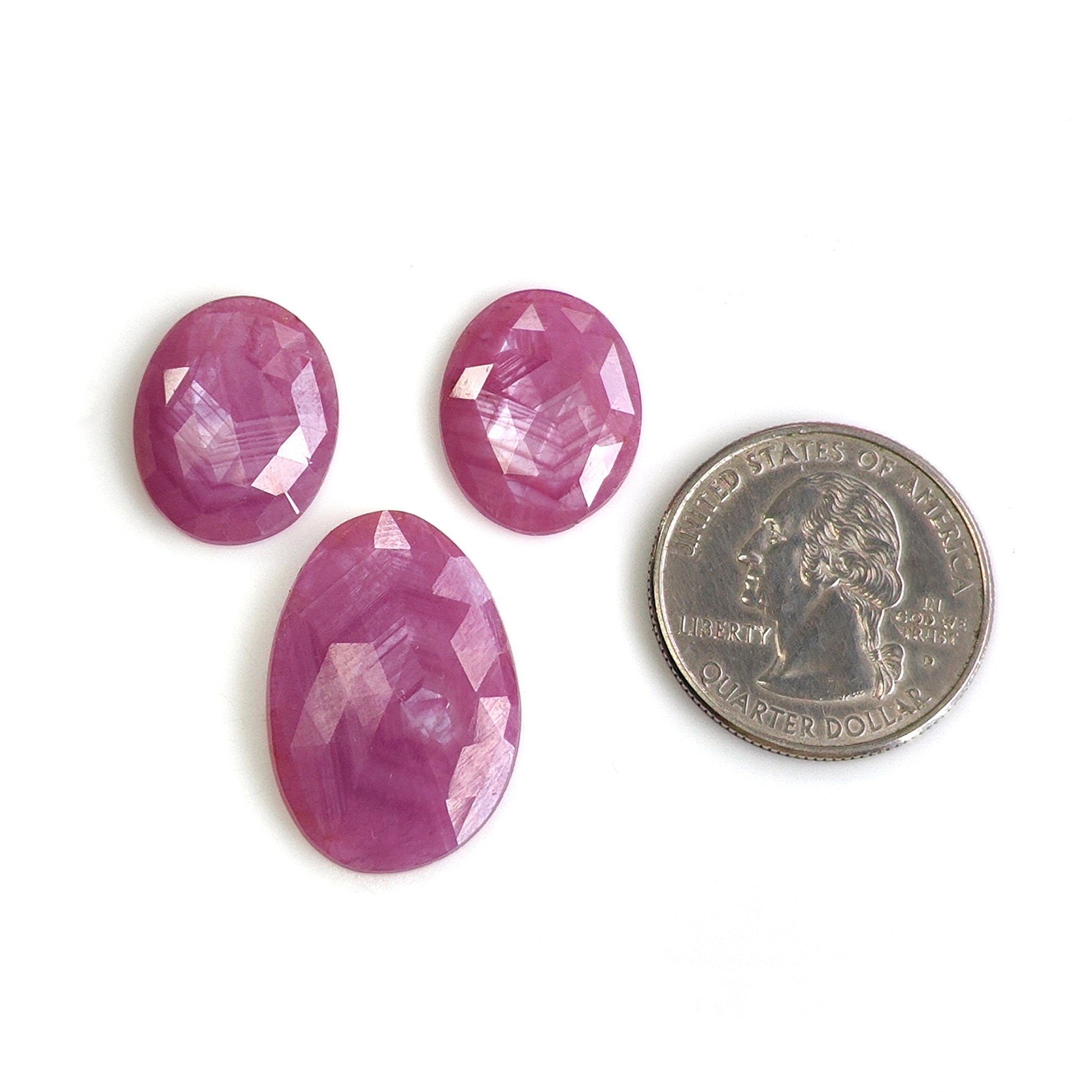 Zafiro rosa para joyería