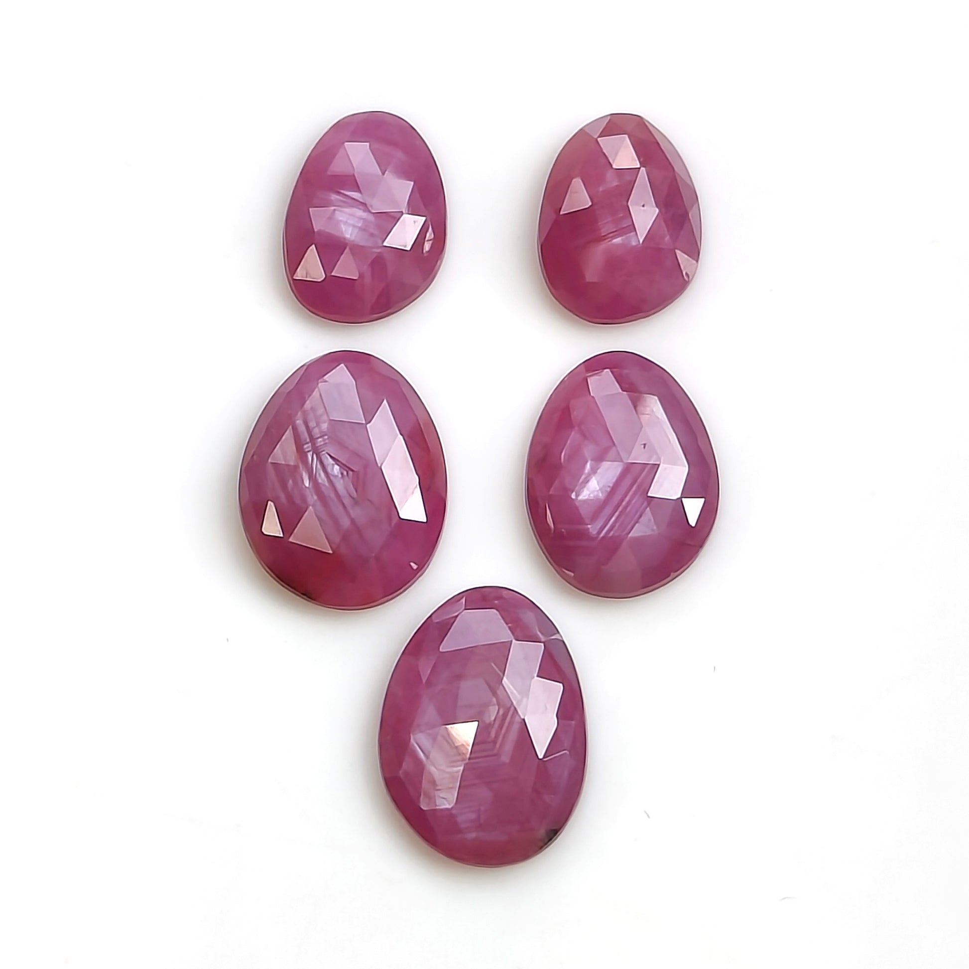 sapphire rose cut gemstone