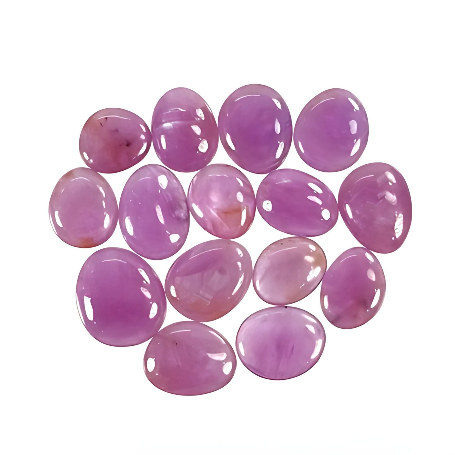 pink sapphire fancy cabochon