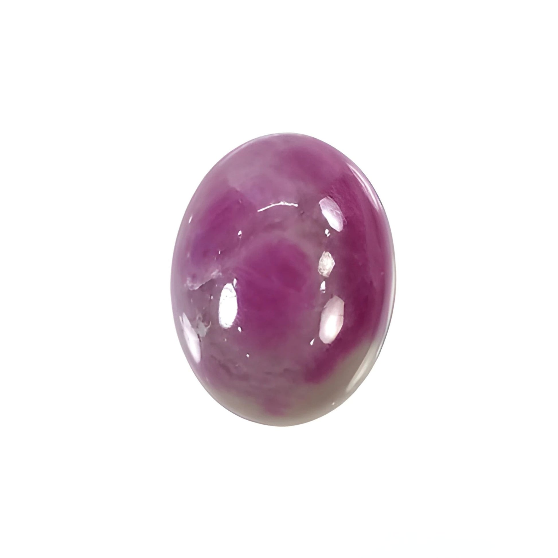 zoisite ruby oval cabochon
