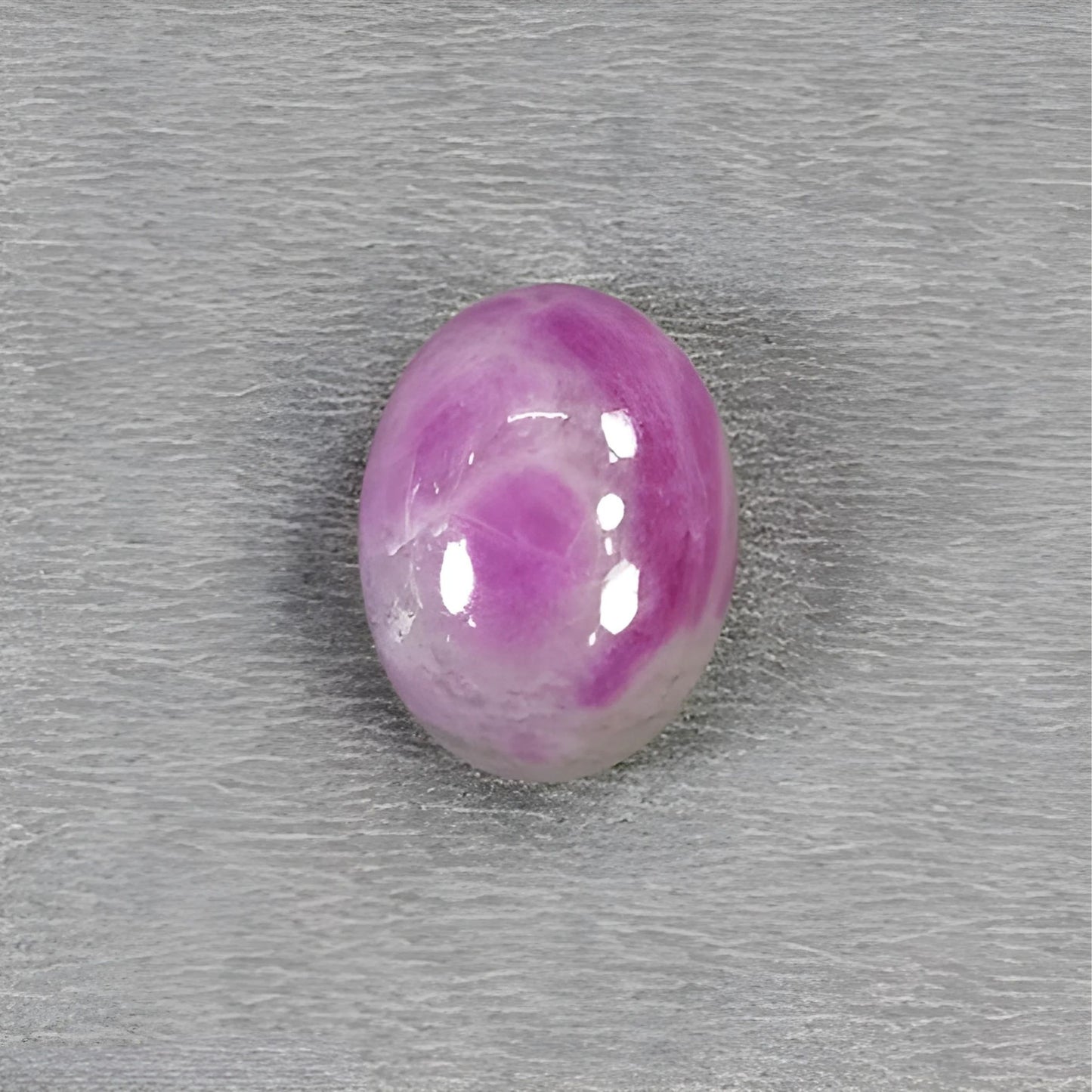 ゾイサイト ルビー バイカラー カボション