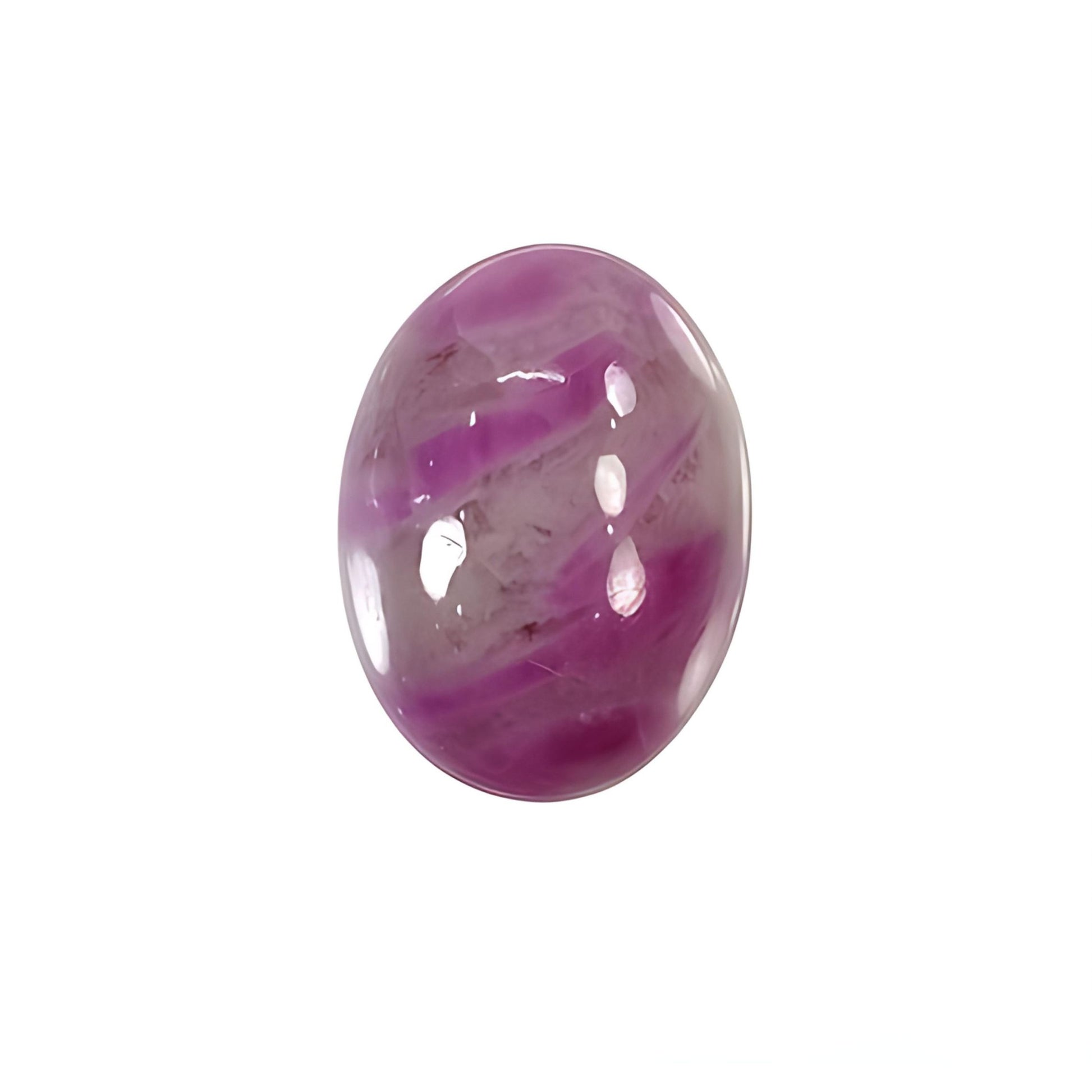 zoisite ruby oval shape cabochon