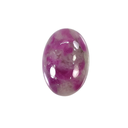 zoisite ruby oval shape cabochon
