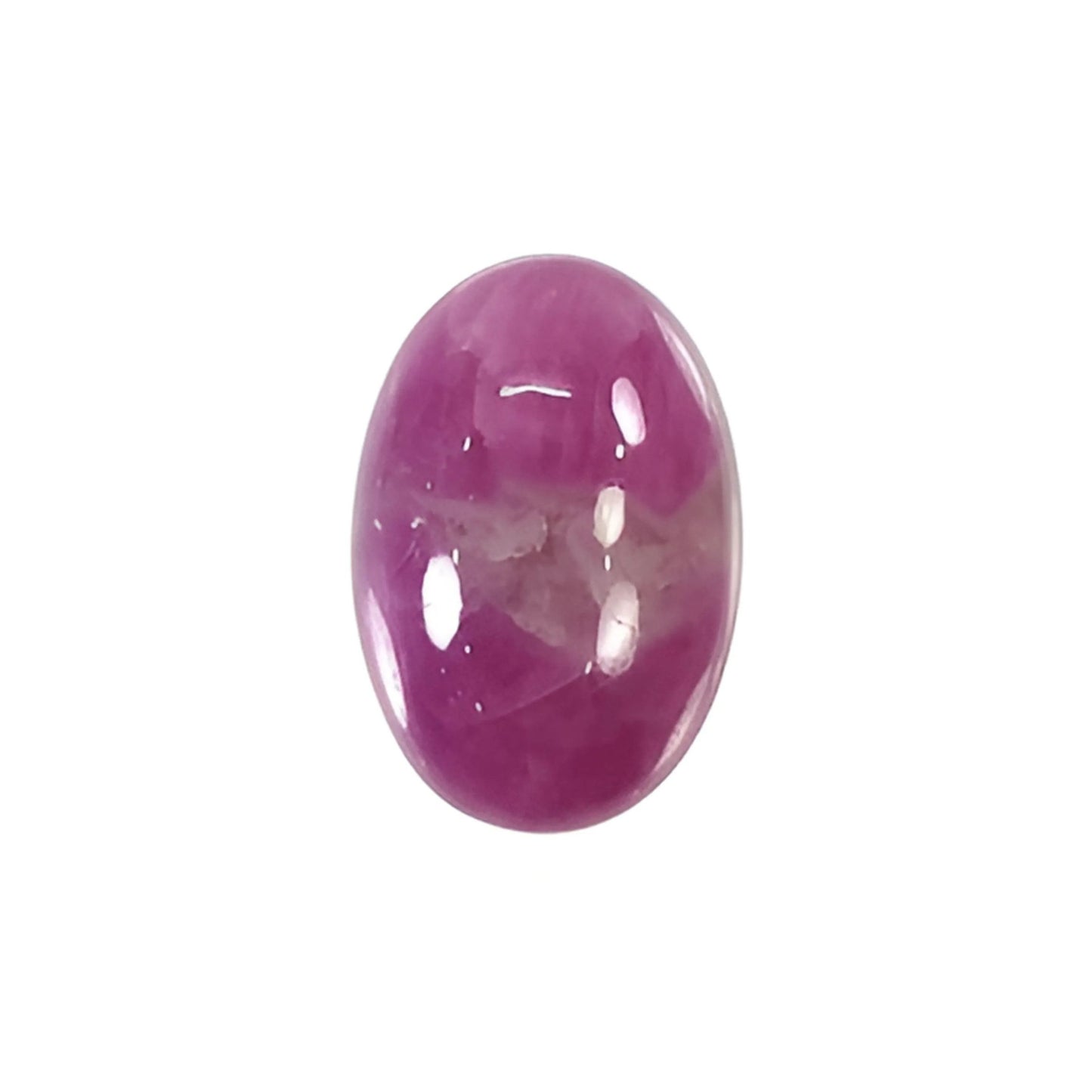 zoisite ruby oval shape cabochon