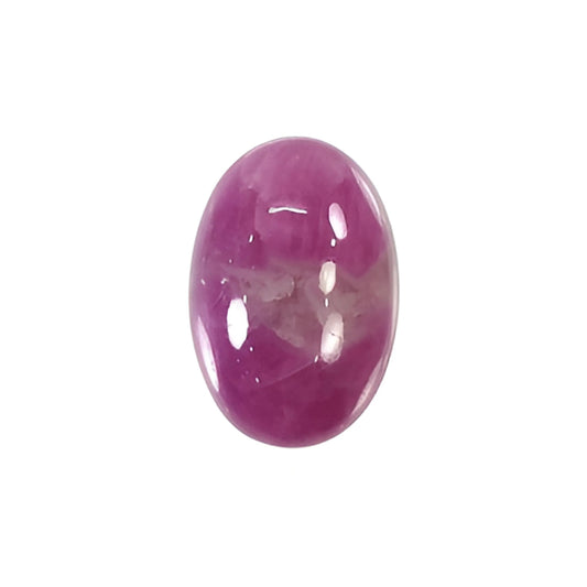 zoisite ruby oval shape cabochon