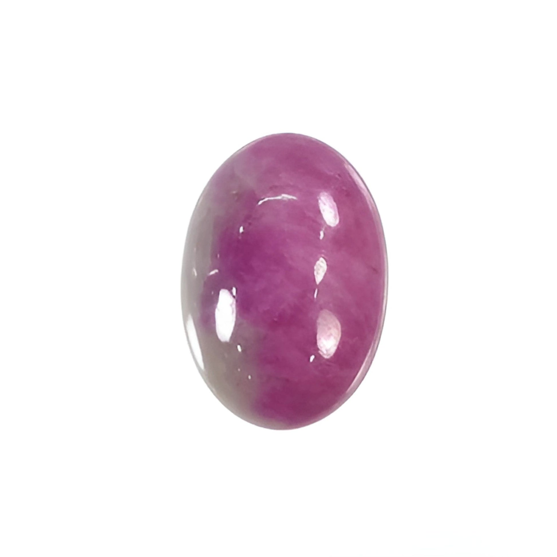 zoisite ruby oval shape cabochon