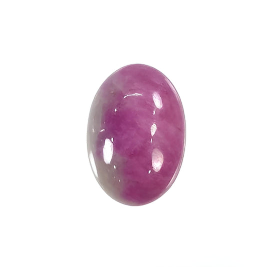 zoisite ruby oval shape cabochon