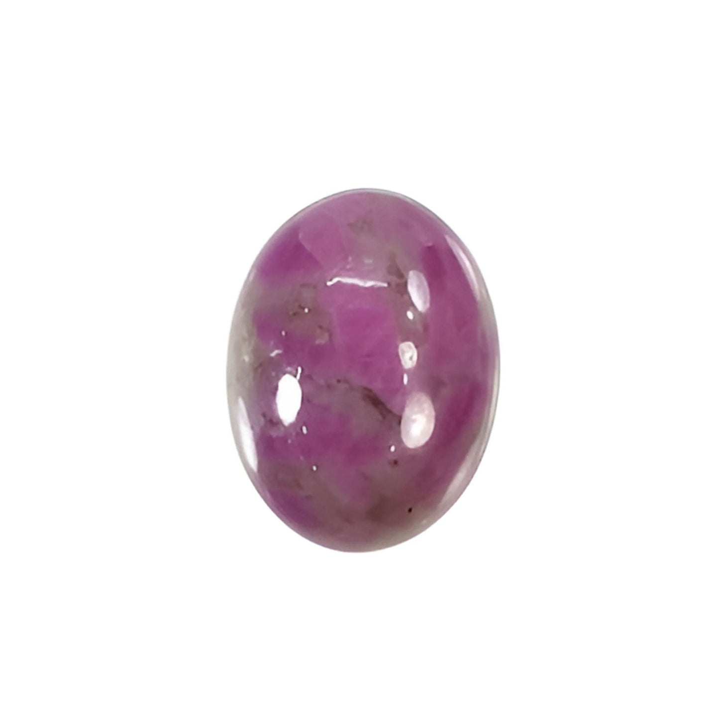 zoisite ruby oval shape cabochon