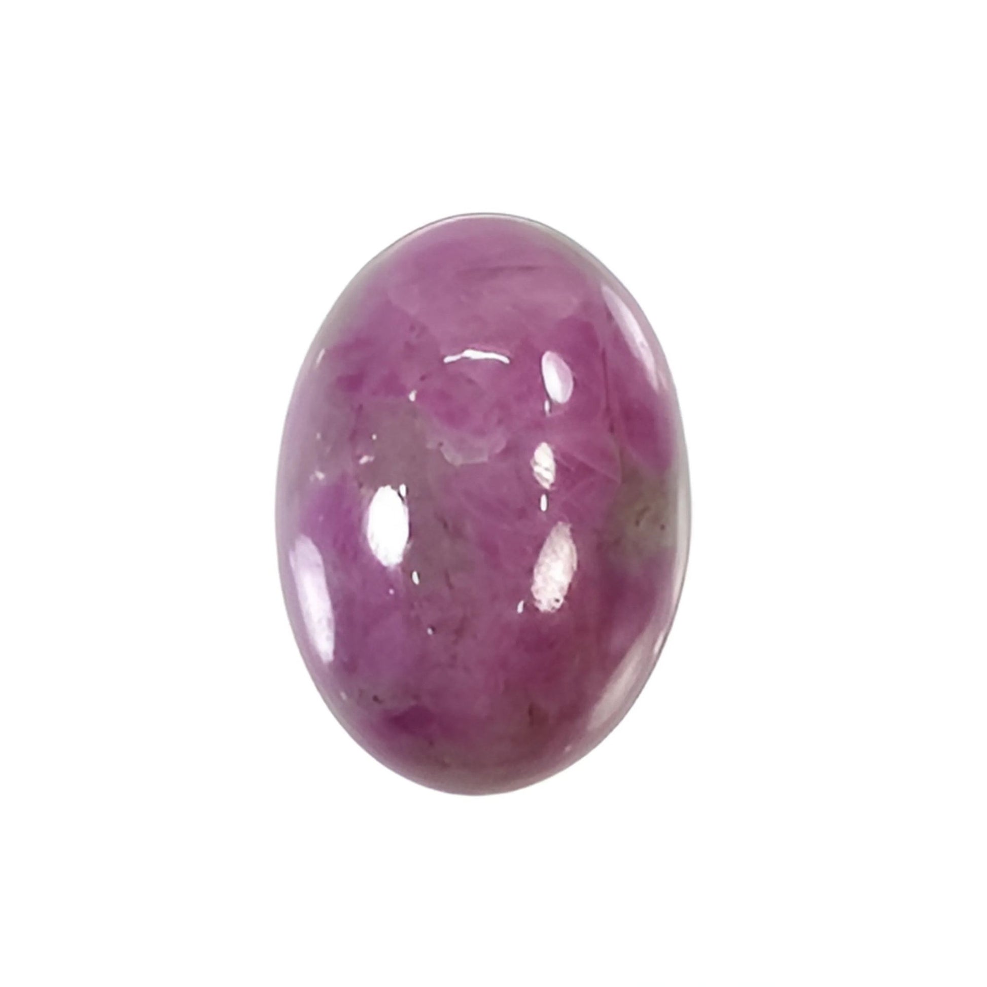zoisite ruby oval shape cabochon