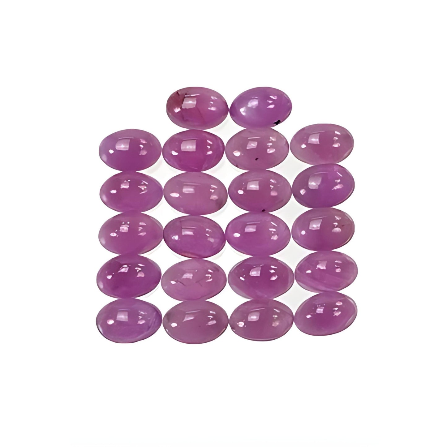 pink sapphire oval cabochon