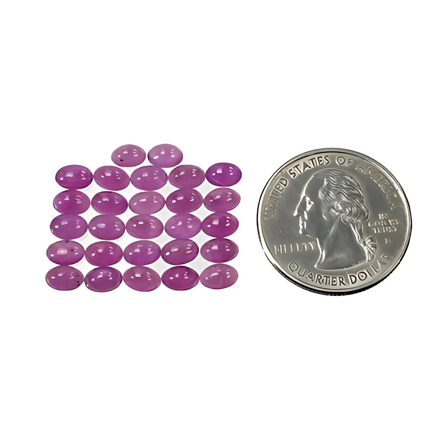 ピンクサファイアカボション