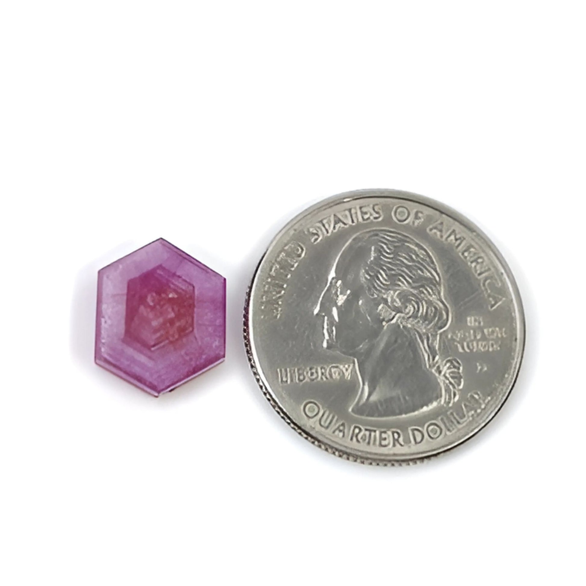 天然未经处理的红宝石