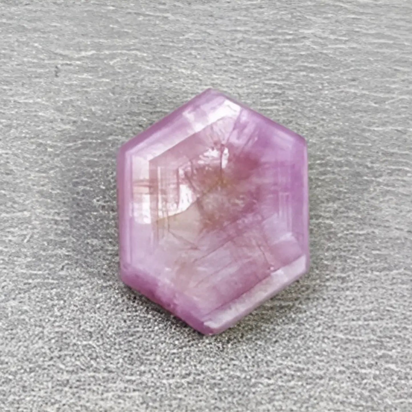 迷迭香红宝石六角形扁平片