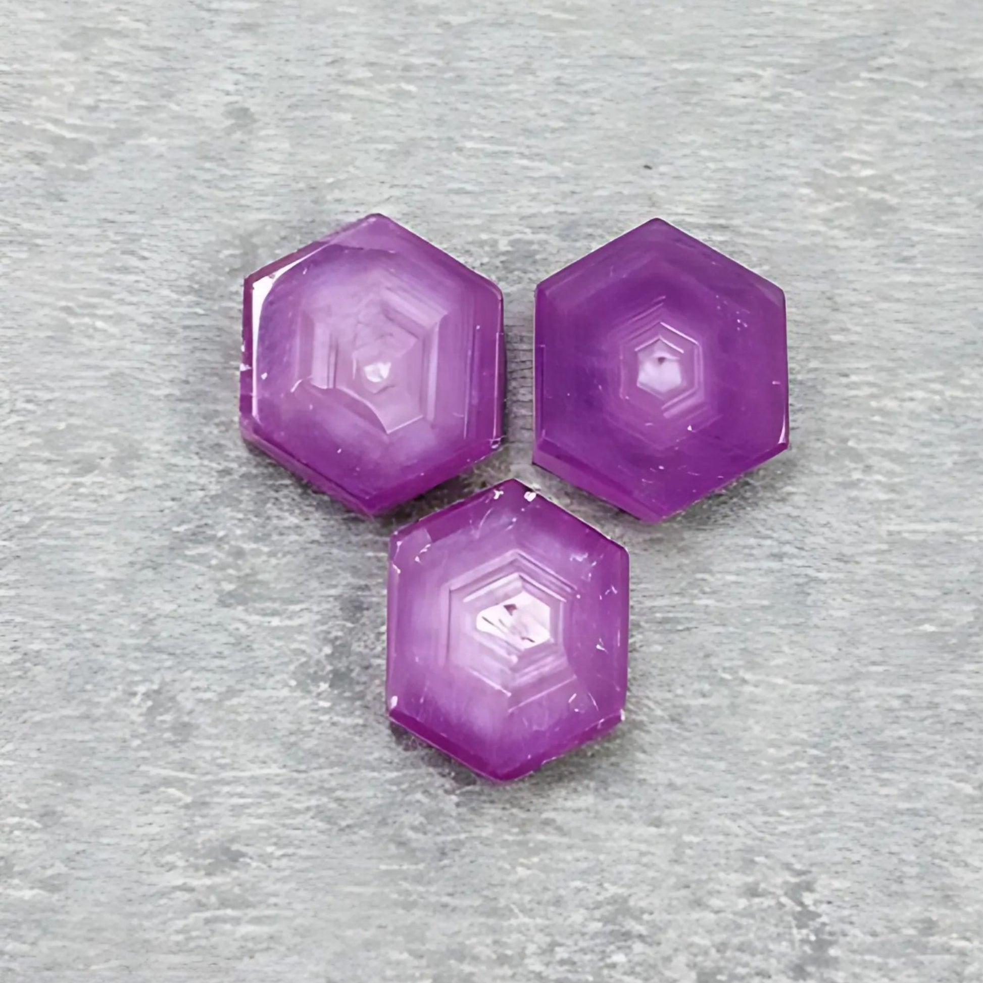 天然未经处理的红宝石