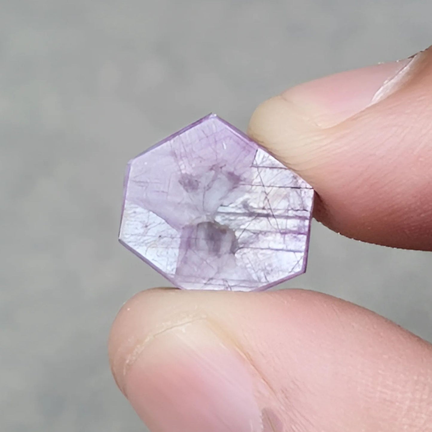 zaffiro rosa naturale non trattato