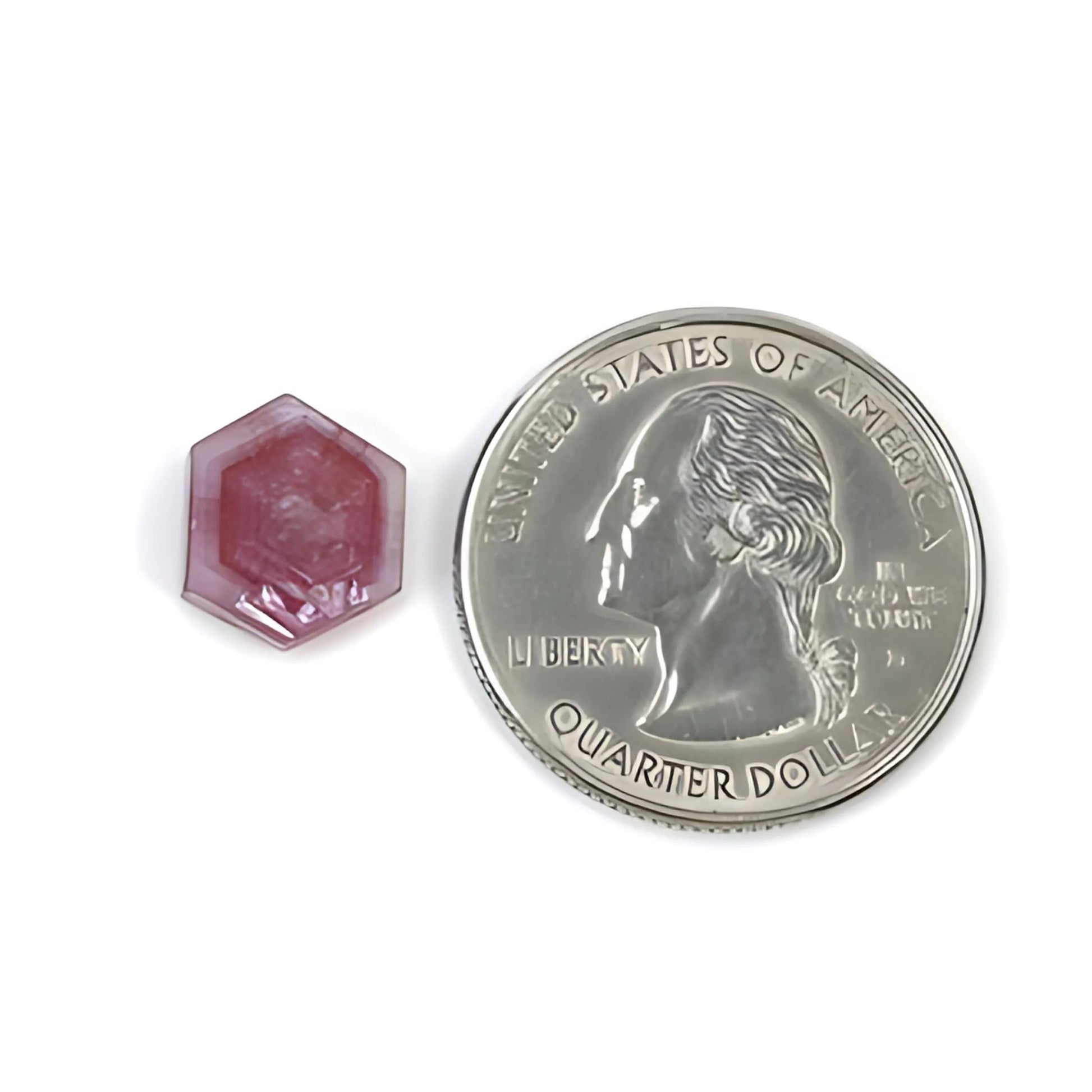 saphir rose pour bijoux