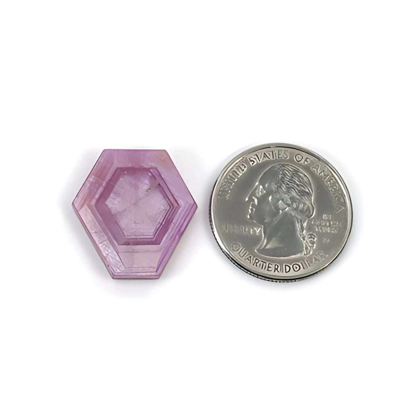 天然の未処理ピンクサファイア宝石