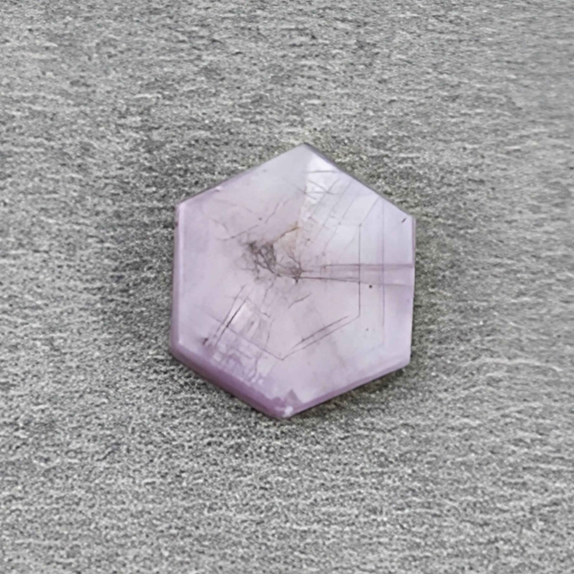 迷迭香蓝宝石达碧切六边形扁平片