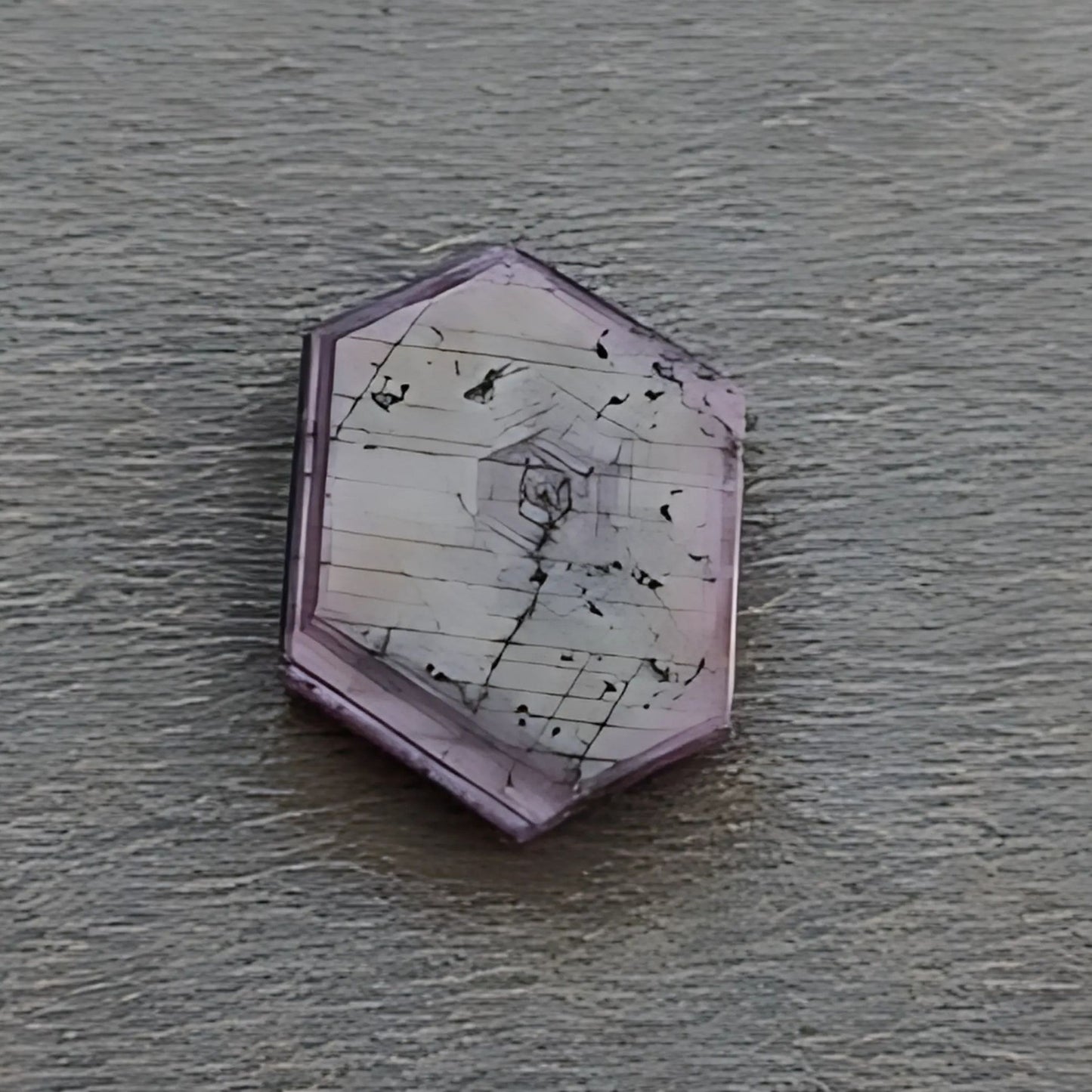 natürlicher unbehandelter Saphir, flache Scheiben, Edelstein