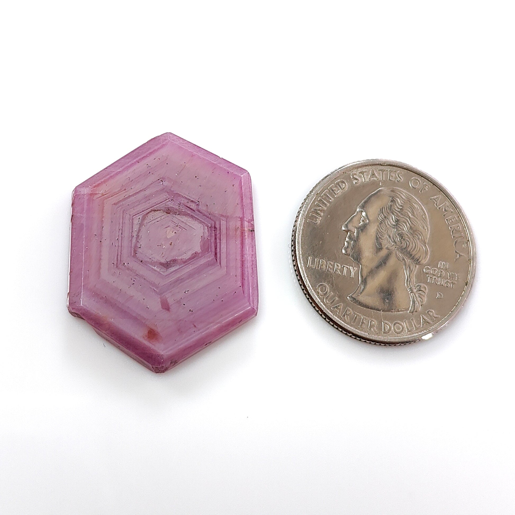 天然未処理のピンクサファイア