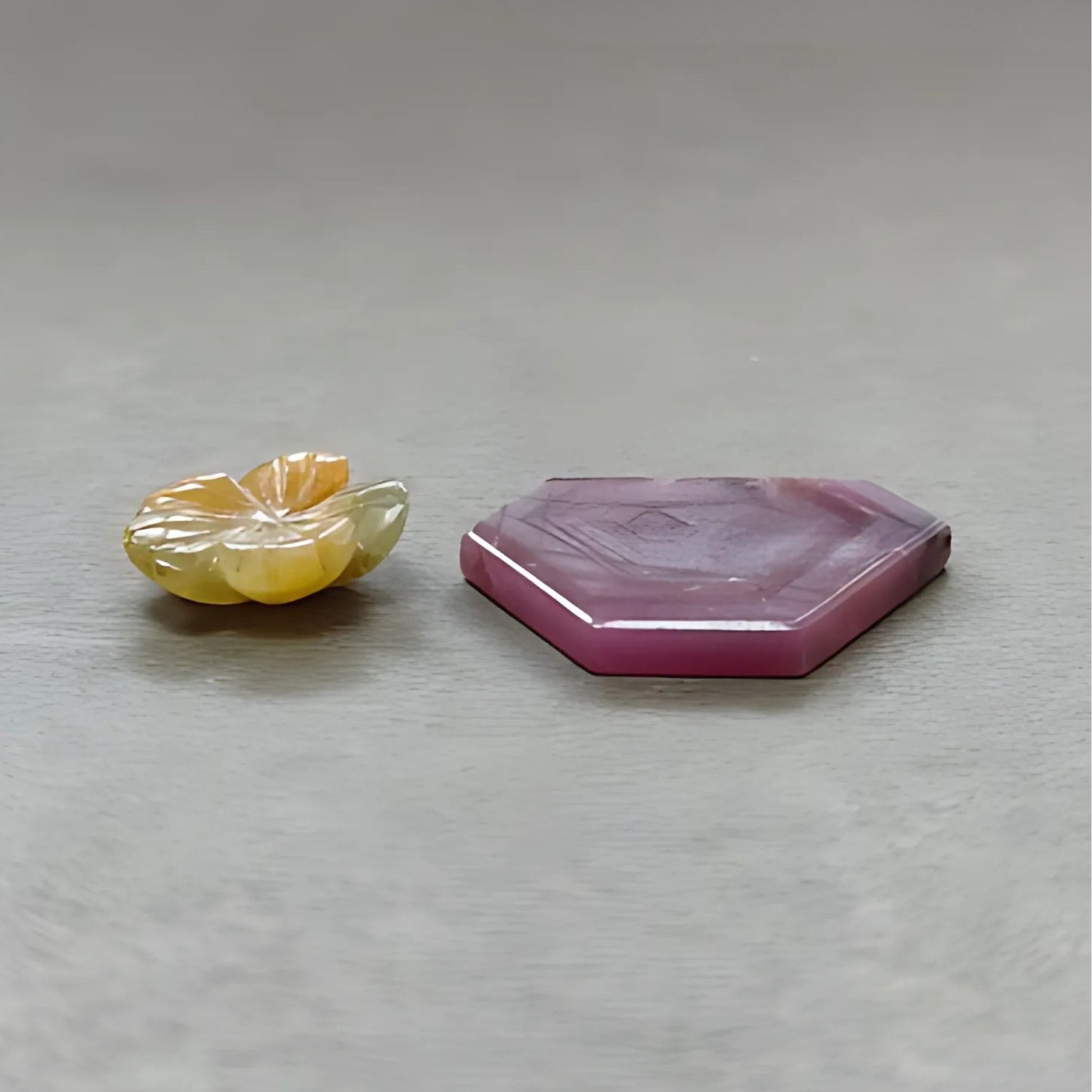 rose naturel non traité, jaune saphir