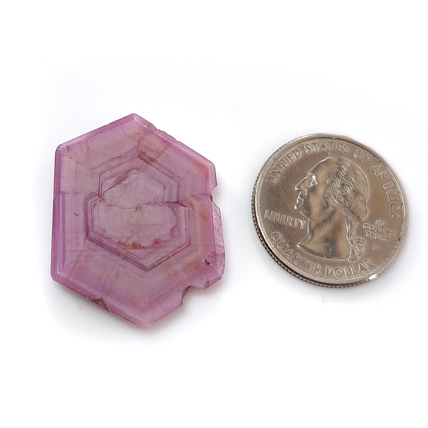 zaffiro rosa naturale non trattato