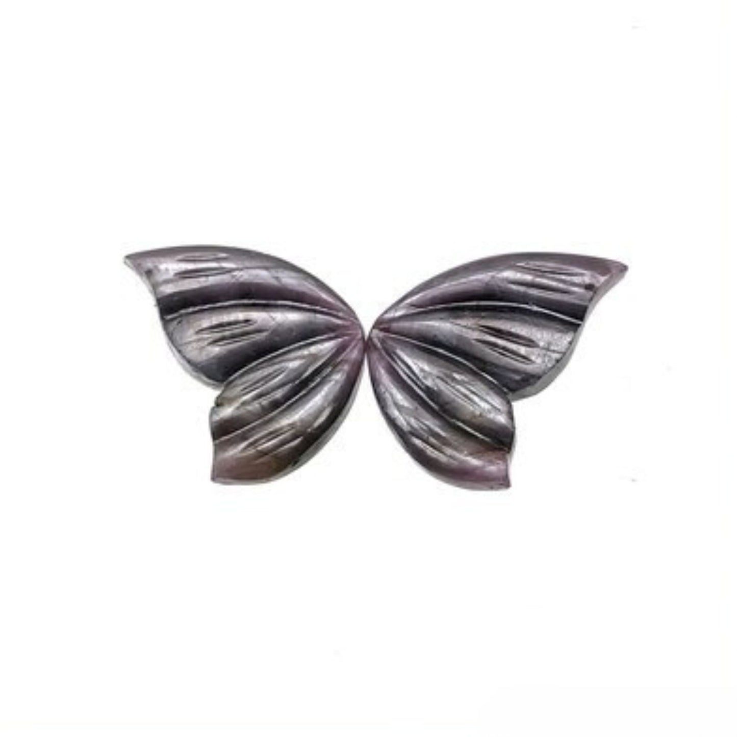 sapphire butterfly shape carving