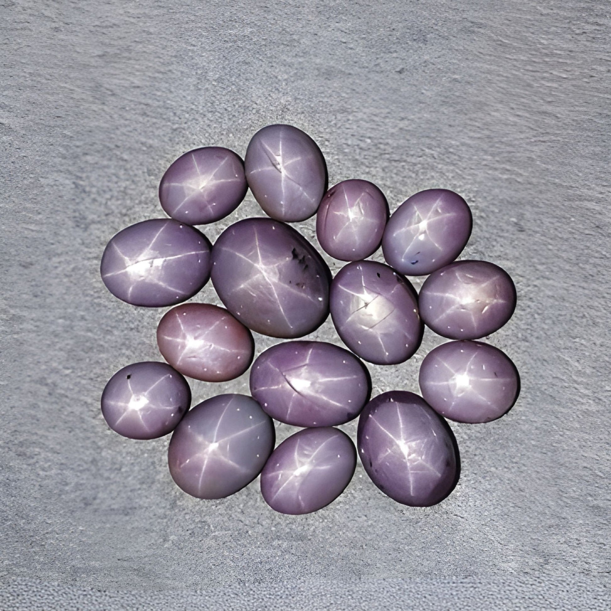 star sapphire oval shape cabochon