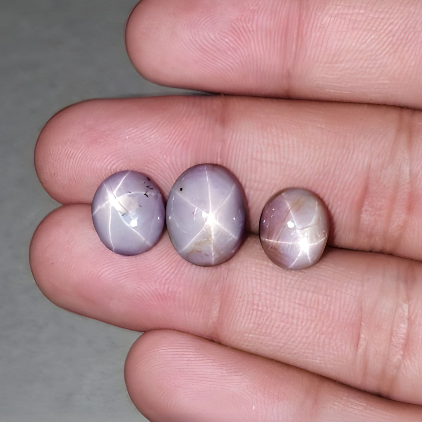 star sapphire oval shape cabochon