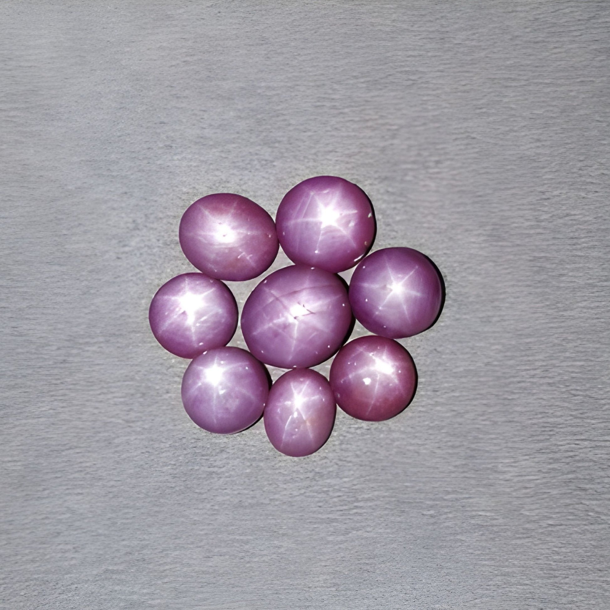 star sapphire round shape cabochon