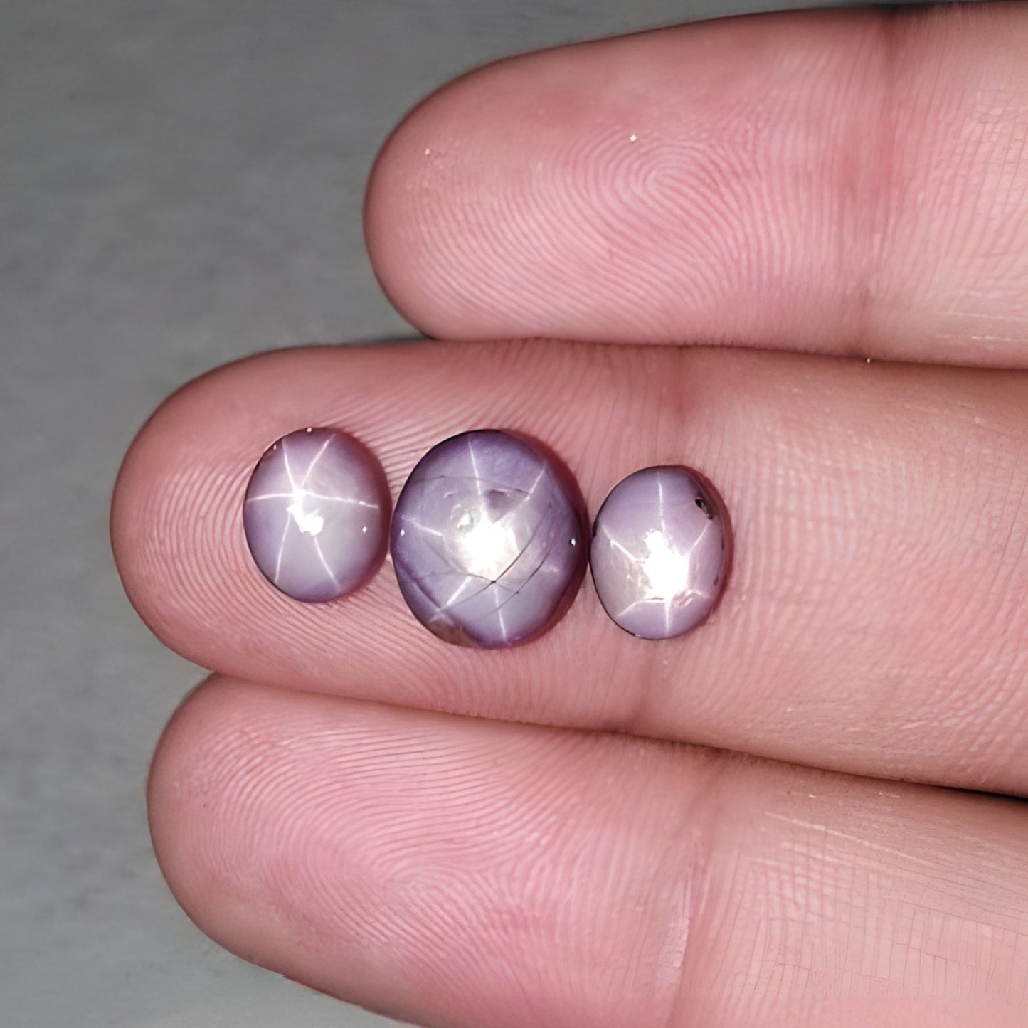 star sapphire oval shape cabochon