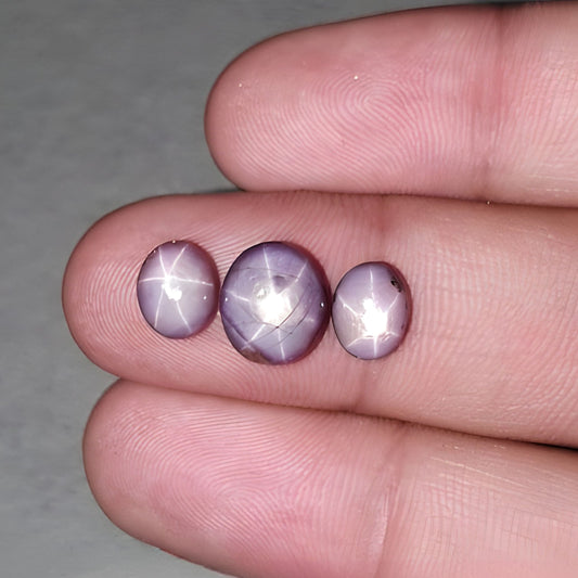 star sapphire oval shape cabochon